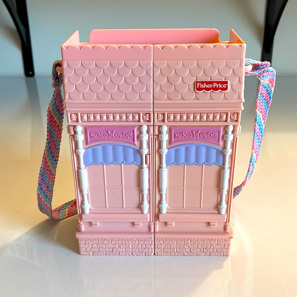 Fisher Price Loving Family Bed Time Pink Baby Girl Fold & Go CASE ONLY